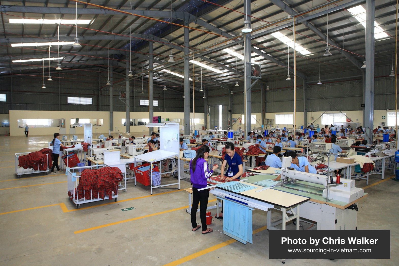 Garment Production Services in Vietnam